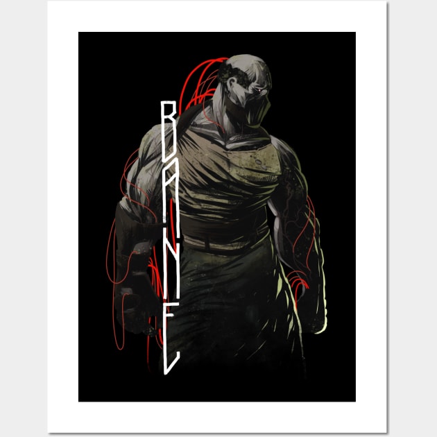 bane (comics art/my design) Wall Art by Kotolevskiy